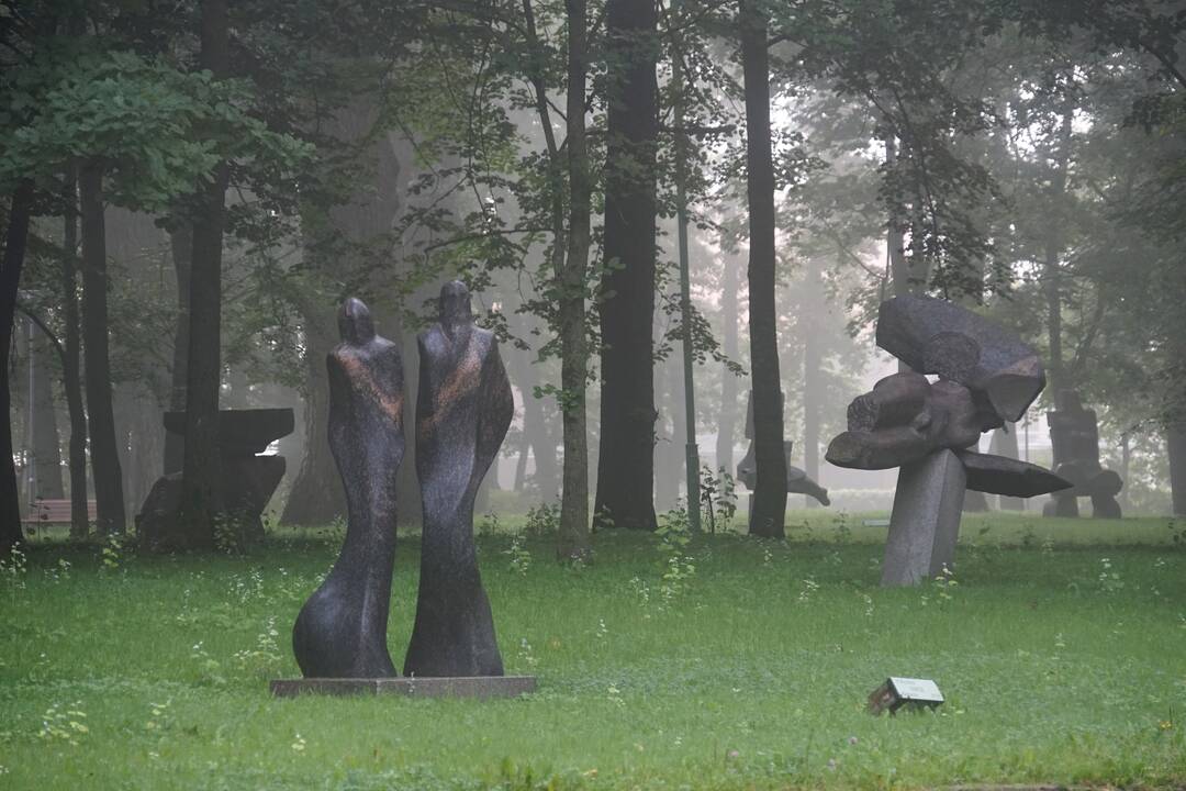 Užsiėmimas: Skulptūrų parke šią vasarą vyks ne vienas renginys, jų metu dalyviai galės ir patys pasigaminti skulptūrų.