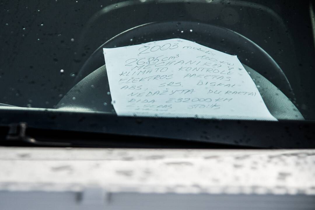 Istorija: jeigu skelbime slepiamas arba klastojamas VIN kodas, toks automobilis gali turėti didelių trūkumų. 