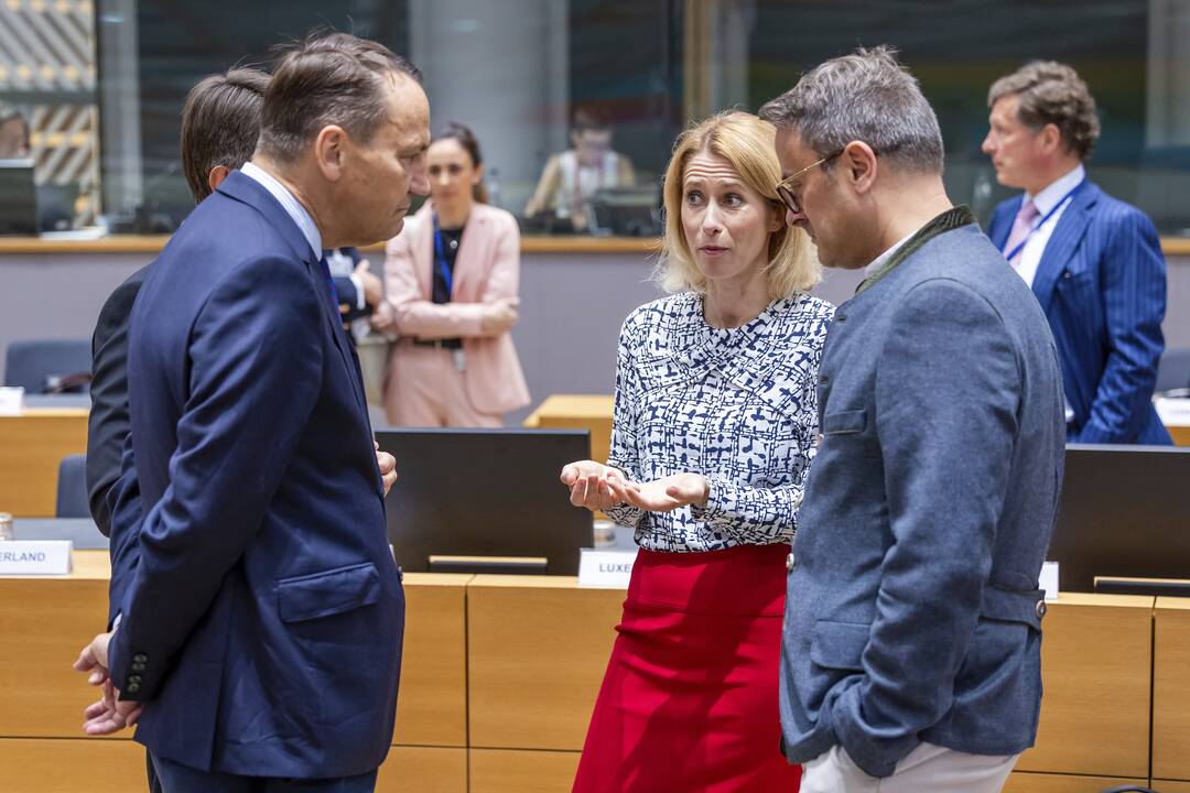 ES užsienio reikalų ministrai svarstė galimus veiksmus prieš Izraelį