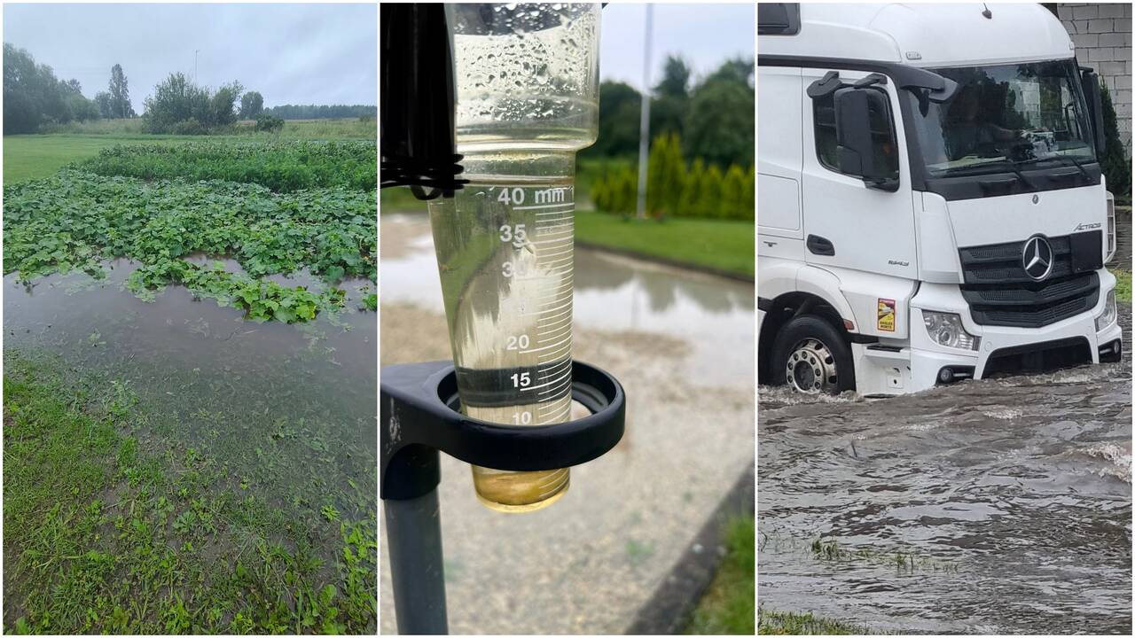 Dėl gausių kritulių galimi poplūdžiai: pasakė, kuriai Lietuvos daliai bus blogiausia