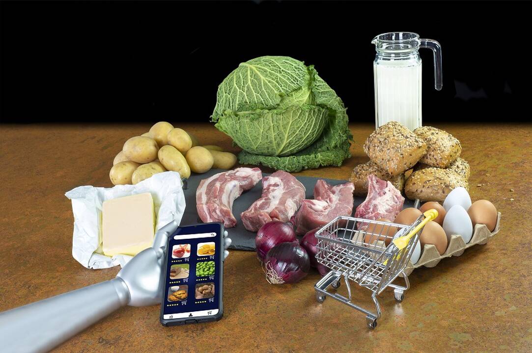 „Pricer.lt“ paskaičiavo, kiek brango pigiausių maisto produktų krepšelis