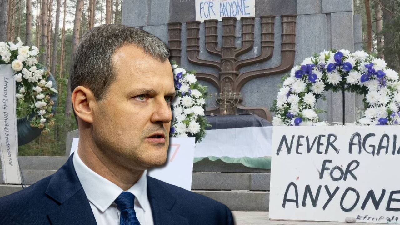 Premjeras kritikuoja Paneriuose paliktus plakatus: politinei saviraiškai yra geresnių vietų