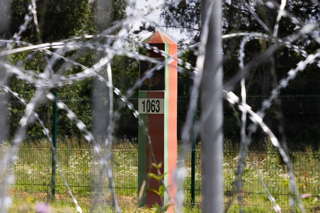 Pasienyje su Baltarusija apgręžti du neteisėti migrantai