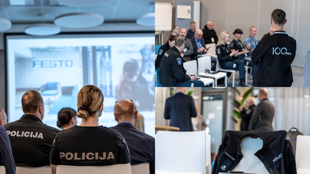 Policija ir verslas vienoje komandoje?