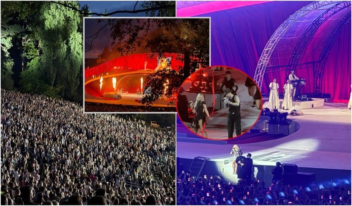 Kalnų parke nugriaudėjo Jessicos Shy koncertas: atlikėjos ašaros ir daugybė scenos žvaigždžių