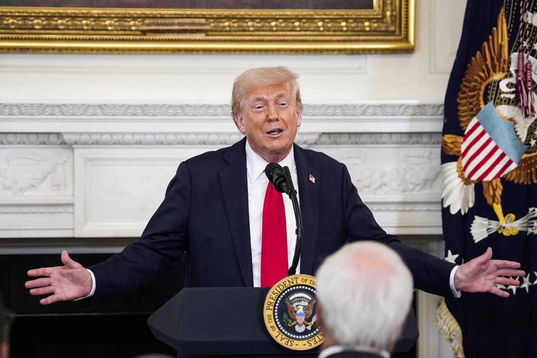 Danija ir Nyderlandai siekia jungtis prie Trumpo ginklų tiekimo Ukrainai plano