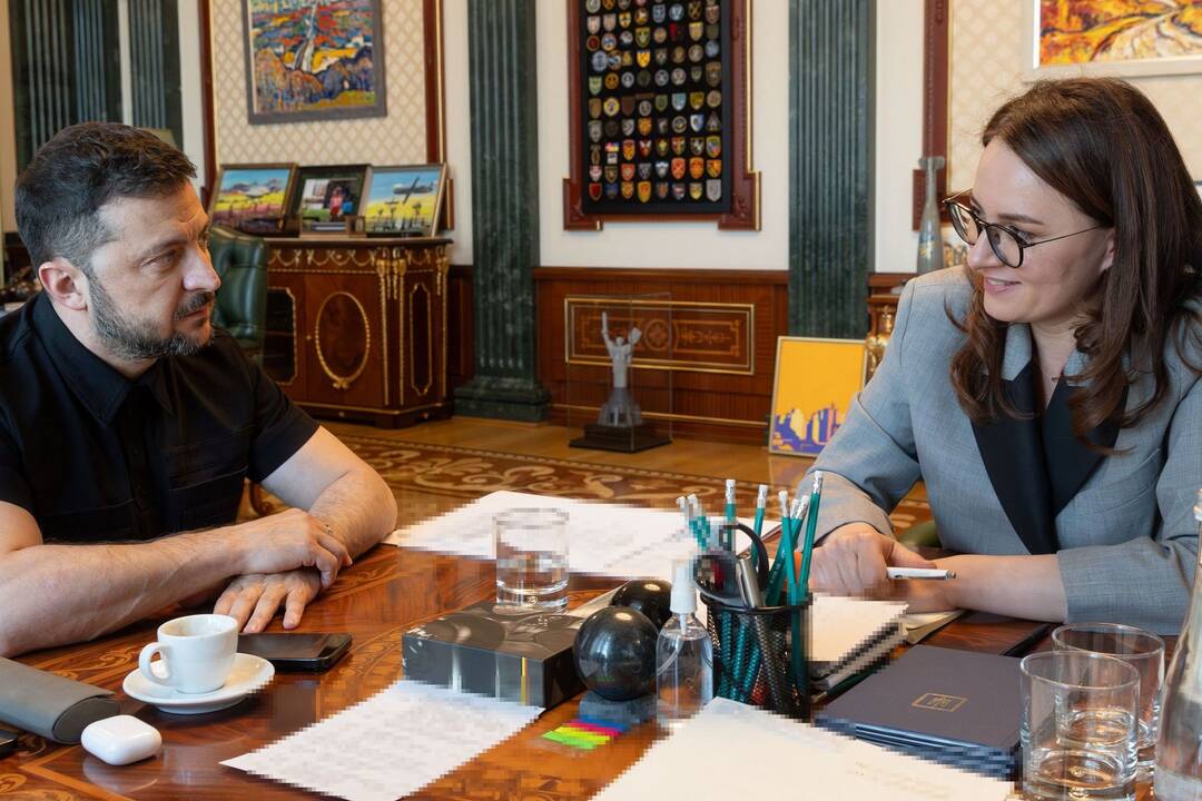 Zelenskis siūlo į Ukrainos premjero postą ekonomikos ministrę Svyrydenko