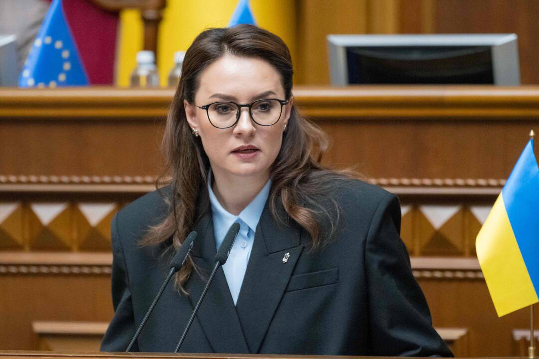 Ukrainos parlamentas patvirtino naująją Julijos Svyrydenko vyriausybę