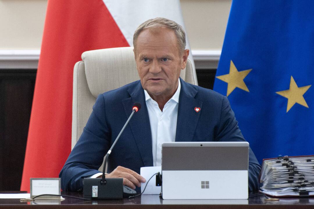 Tuskas pertvarko Lenkijos vyriausybę