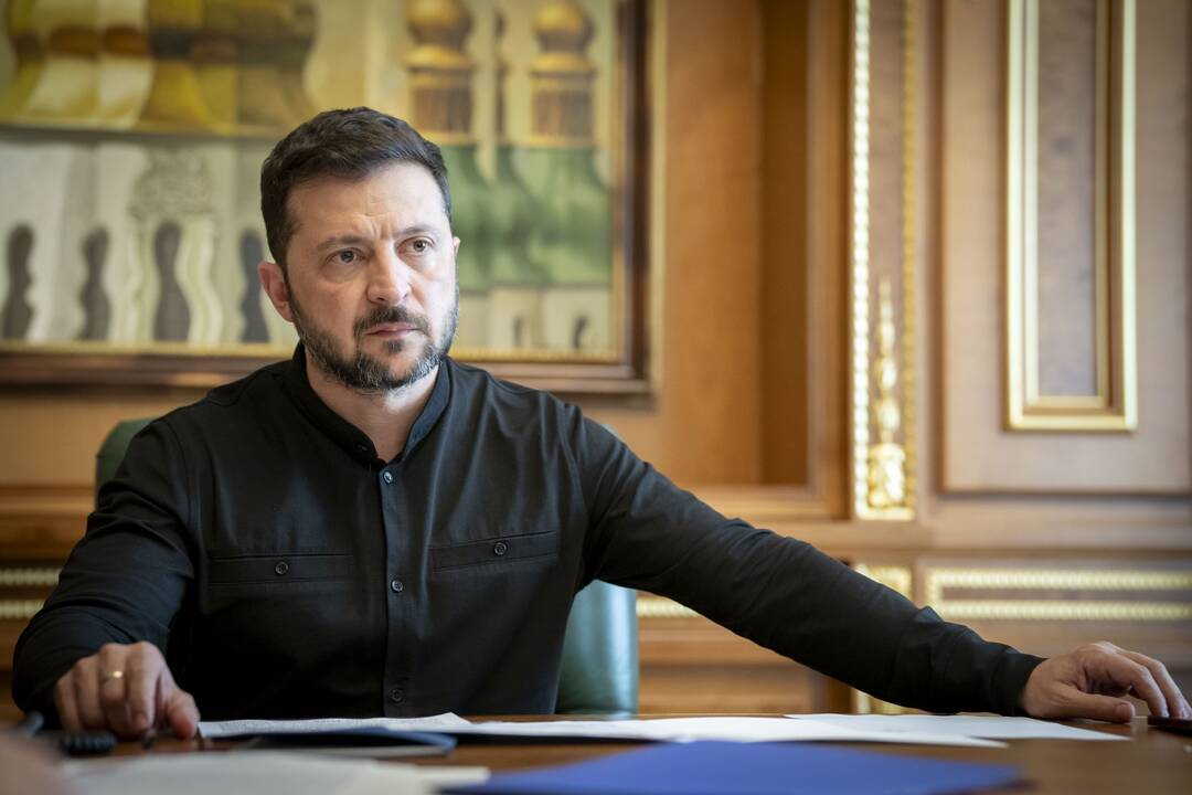 Zelenskis siekia finansavimo dešimčiai oro gynybos sistemų „Patriot“