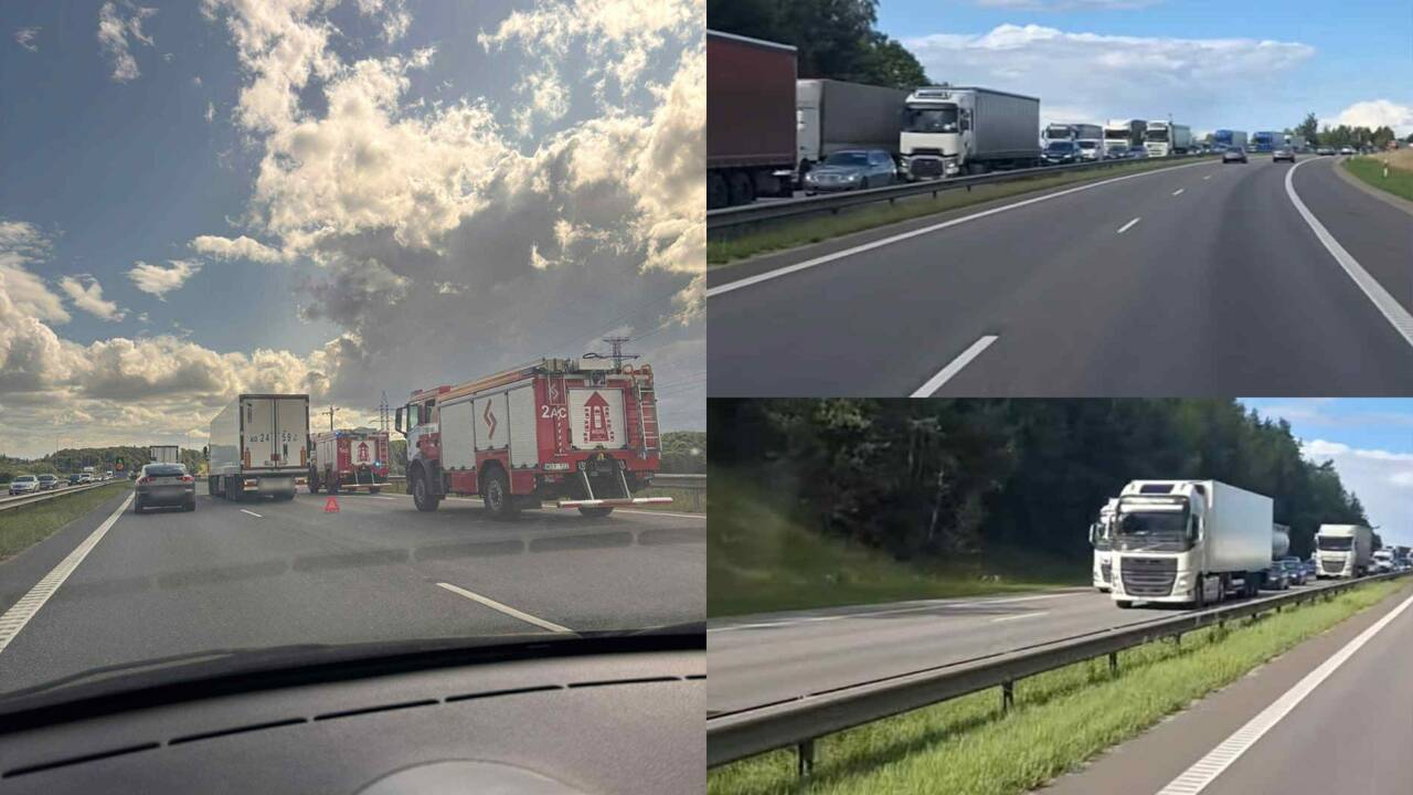 Ant Lampėdžių tilto – „Toyota“ ir sunkvežimio avarija