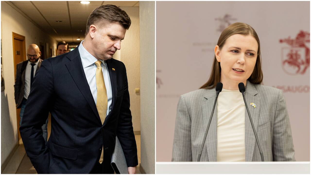 Šakalienė sureagavo į kritiką: sprendimą dėl jos likimo priims naujasis premjeras