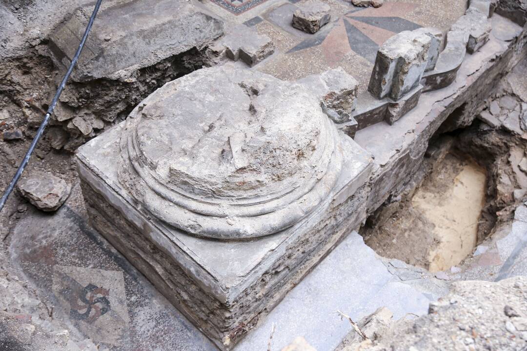 Vilniuje siekiant atkurti Vilniaus Didžiosios sinagogos teritoriją pradedamas griauti buvęs darželis