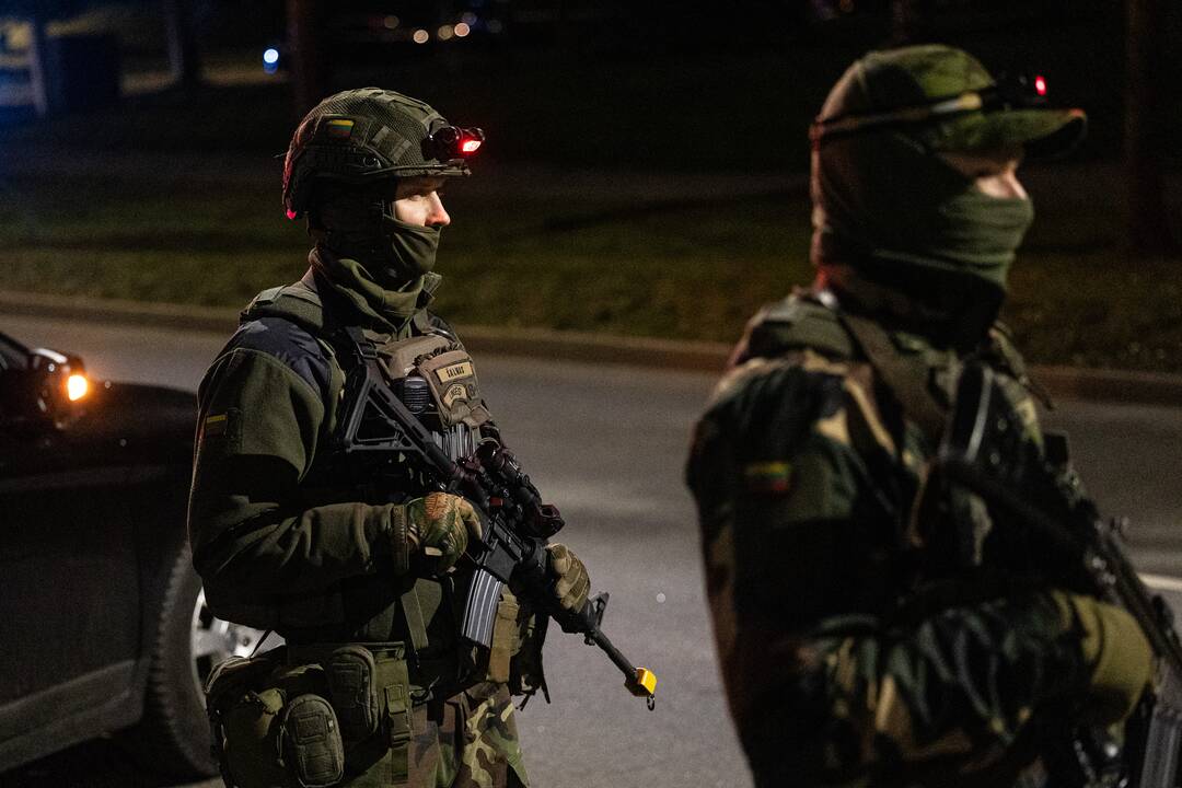 Praneša apie karines pratybas Varėnos rajone