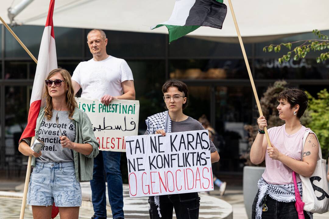 „Leiskit Gazai gyventi“: planuojami protestai prieš Lietuvos bendradarbiavimą su žydų valstybe