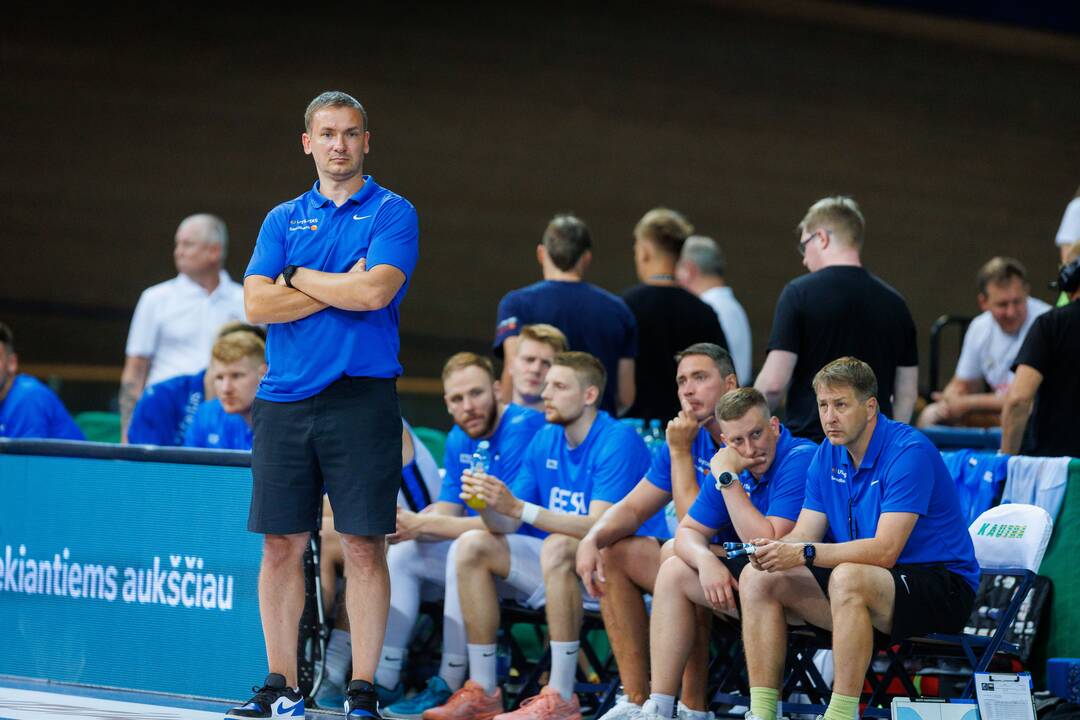 Kontrolinės krepšinio rungtynės: Lietuva – Estija 89:68