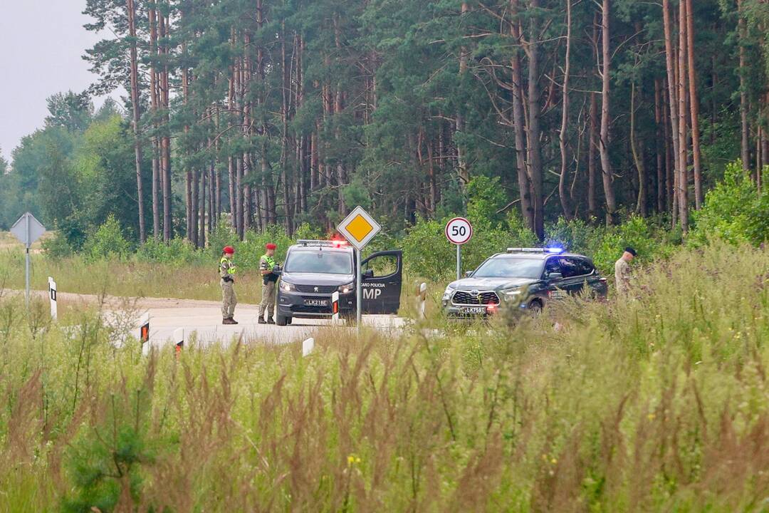 Gaižiūnų poligone rastas dronas