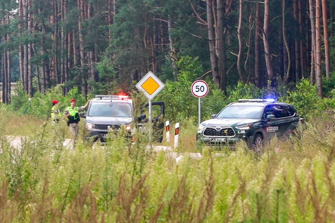 Gaižiūnų poligone rastas dronas