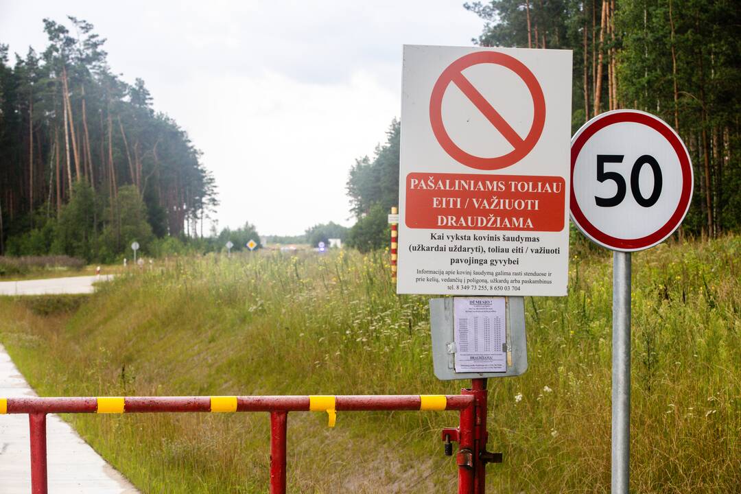 Gaižiūnų poligone rastas dronas