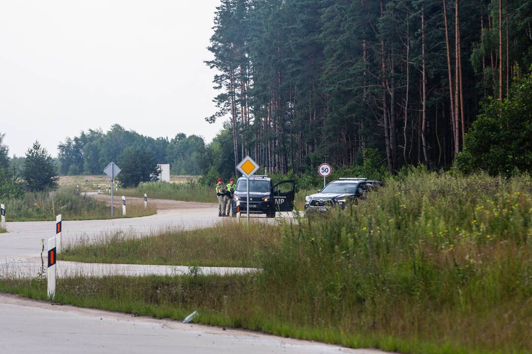 Gaižiūnų poligone rastas dronas