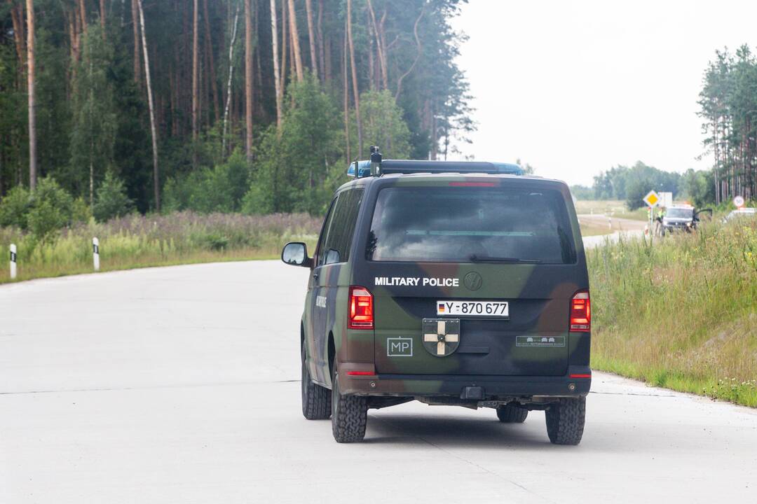 Gaižiūnų poligone rastas dronas