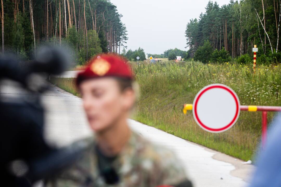Gaižiūnų poligone rastas dronas
