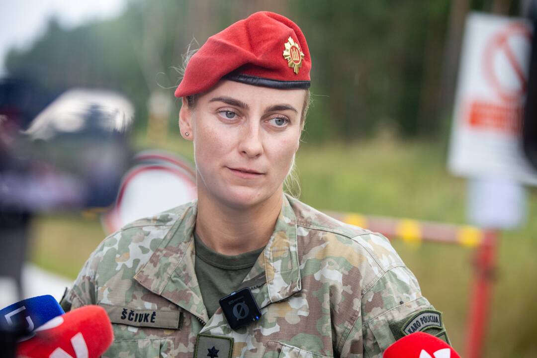Gaižiūnų poligone rastas dronas