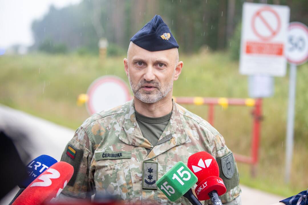 Gaižiūnų poligone rastas dronas