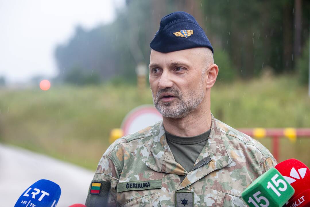Gaižiūnų poligone rastas dronas