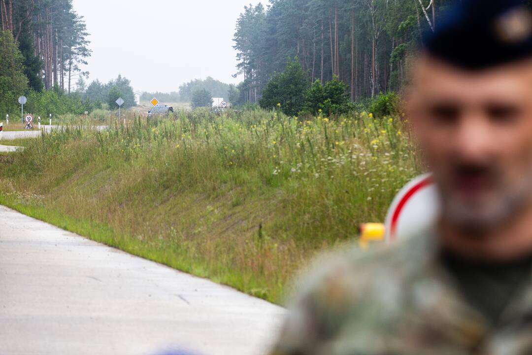 Gaižiūnų poligone rastas dronas