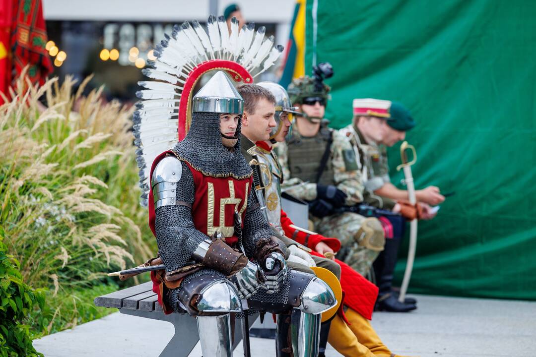 Sausumos pajėgų vado pasikeitimo ceremonija Kaune 