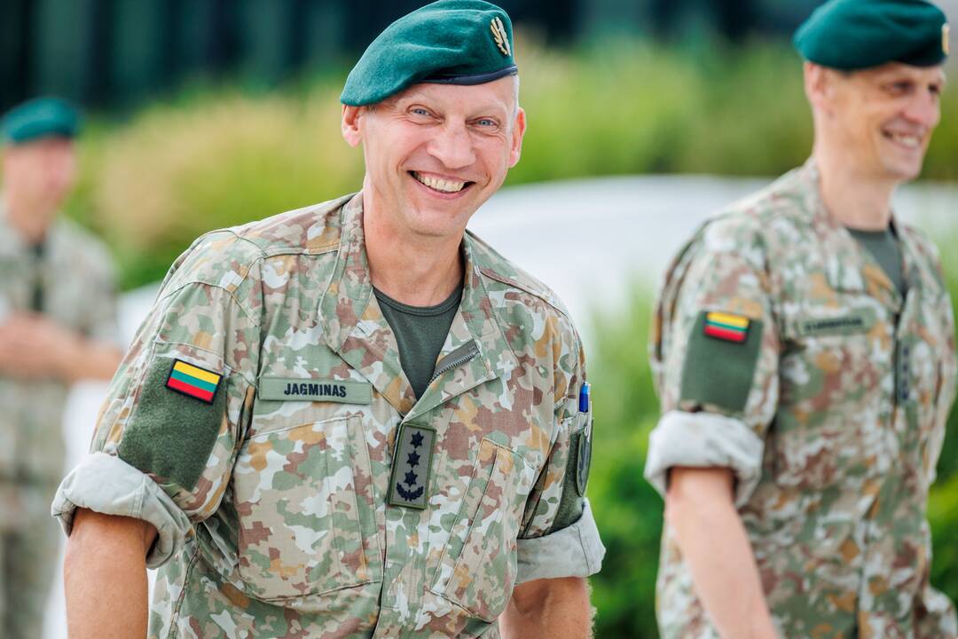 Sausumos pajėgų vado pasikeitimo ceremonija Kaune 
