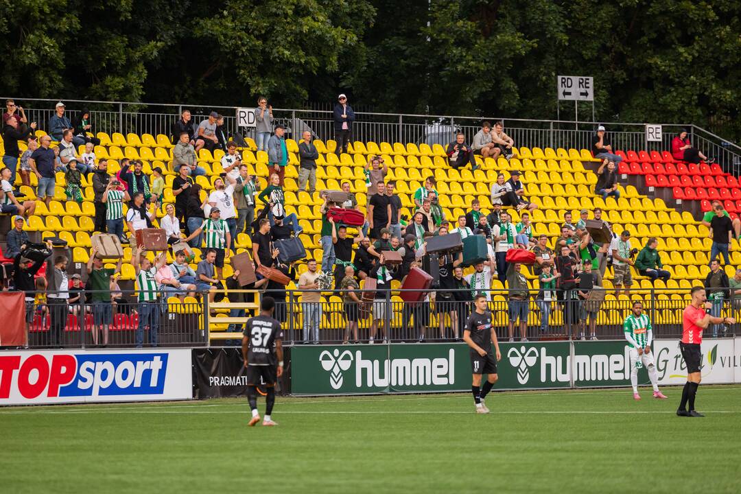 A lygos rungtynės: Vilniaus „Žalgiris“ – „Kauno Žalgiris“ 1:2