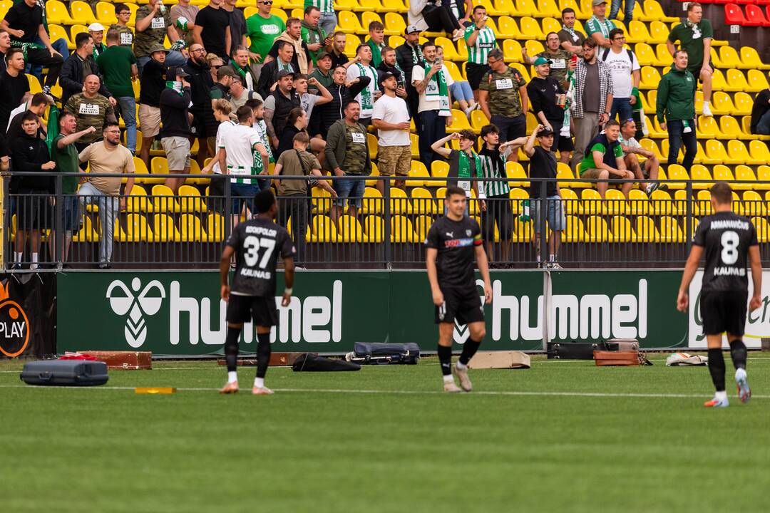 A lygos rungtynės: Vilniaus „Žalgiris“ – „Kauno Žalgiris“ 1:2