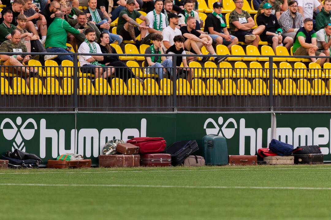 A lygos rungtynės: Vilniaus „Žalgiris“ – „Kauno Žalgiris“ 1:2