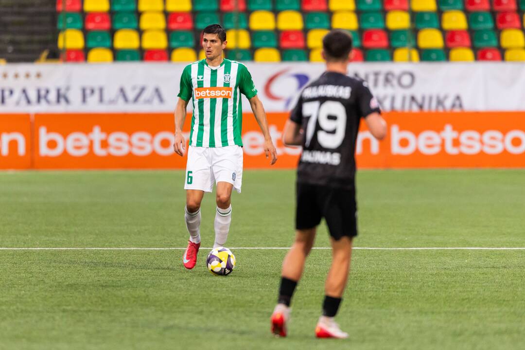A lygos rungtynės: Vilniaus „Žalgiris“ – „Kauno Žalgiris“ 1:2
