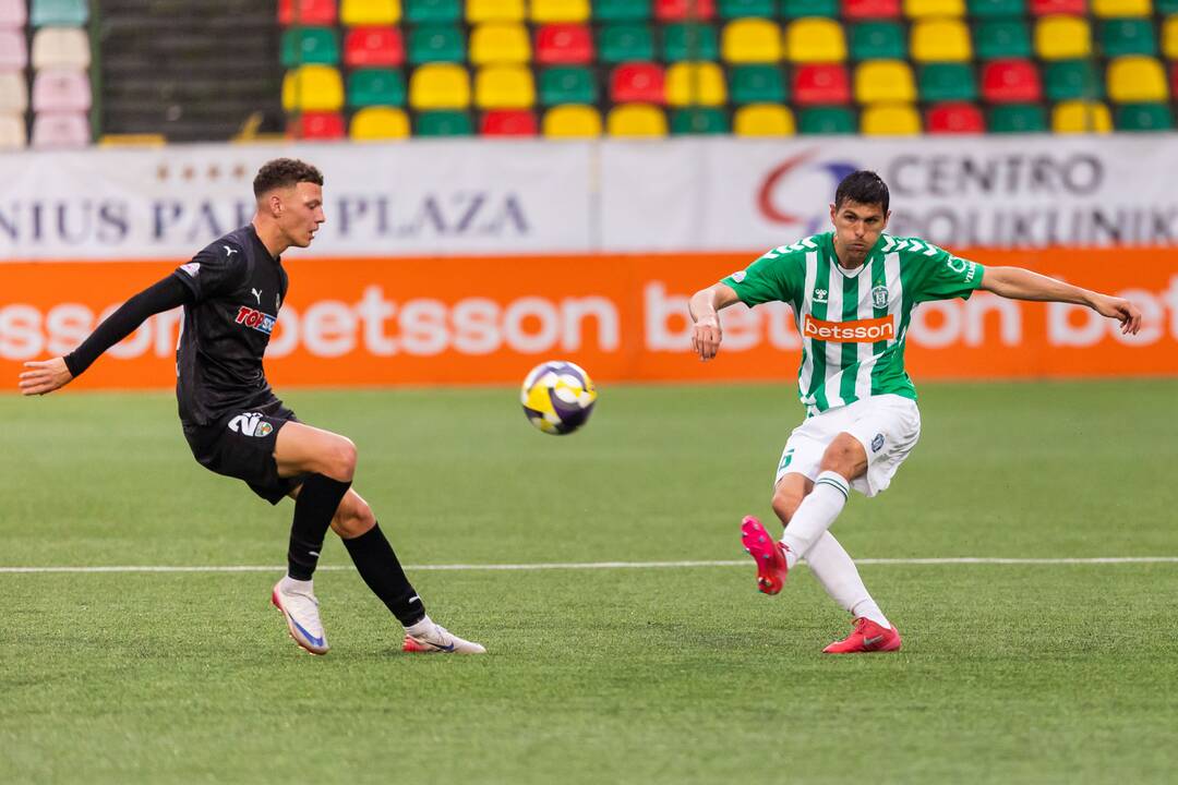 A lygos rungtynės: Vilniaus „Žalgiris“ – „Kauno Žalgiris“ 1:2