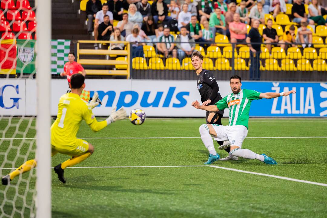 A lygos rungtynės: Vilniaus „Žalgiris“ – „Kauno Žalgiris“ 1:2