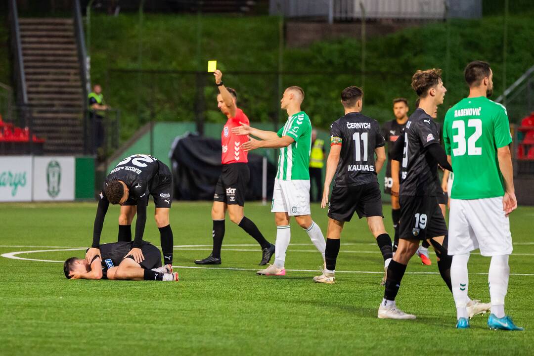 A lygos rungtynės: Vilniaus „Žalgiris“ – „Kauno Žalgiris“ 1:2