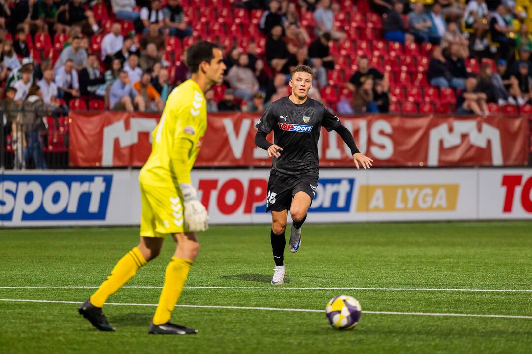 A lygos rungtynės: Vilniaus „Žalgiris“ – „Kauno Žalgiris“ 1:2