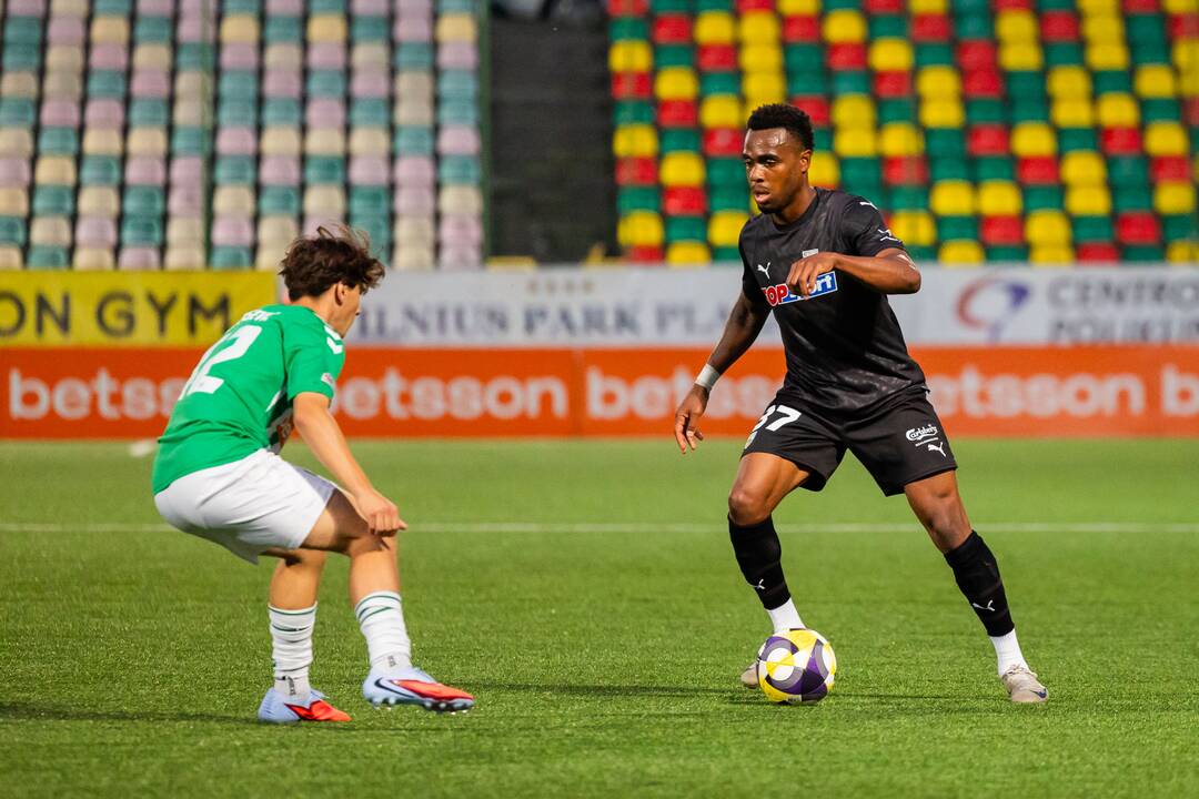 A lygos rungtynės: Vilniaus „Žalgiris“ – „Kauno Žalgiris“ 1:2
