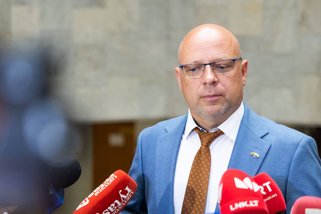 Vyriausybės posėdis dėl Gintauto Palucko atsistatydinimo