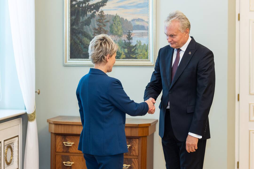 Prezidento susitikimas su generaline prokurore Nida Grunskiene
