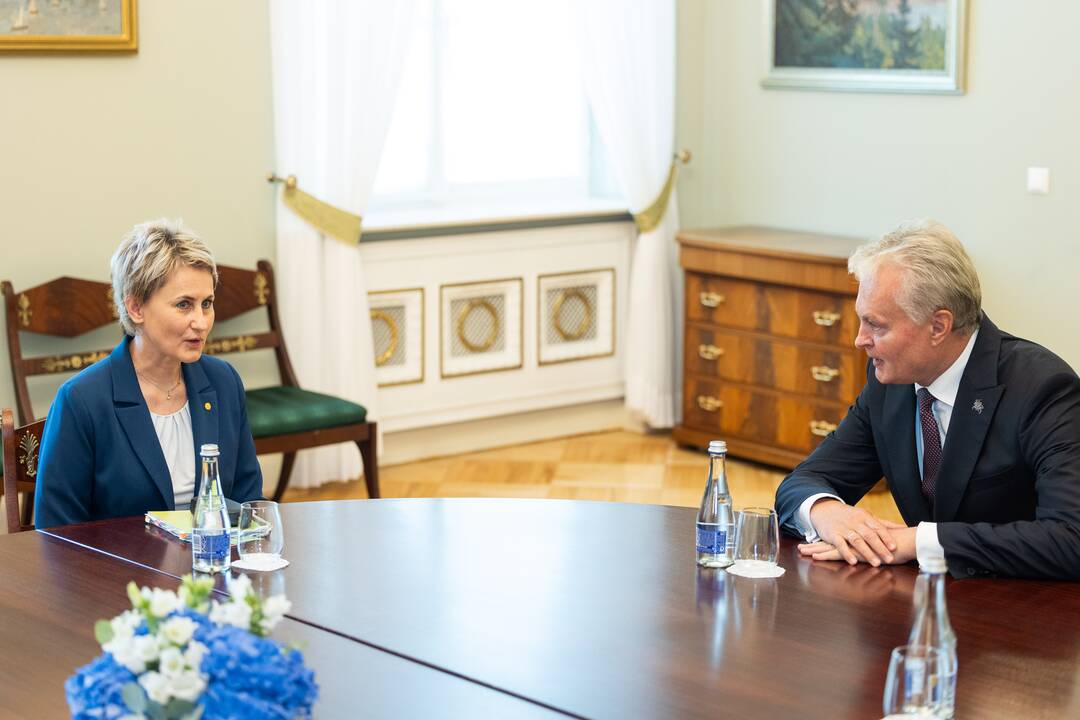 Prezidento susitikimas su generaline prokurore Nida Grunskiene