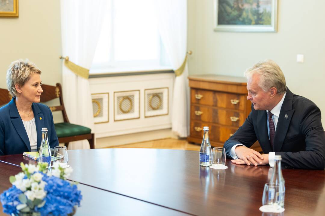 Prezidento susitikimas su generaline prokurore Nida Grunskiene