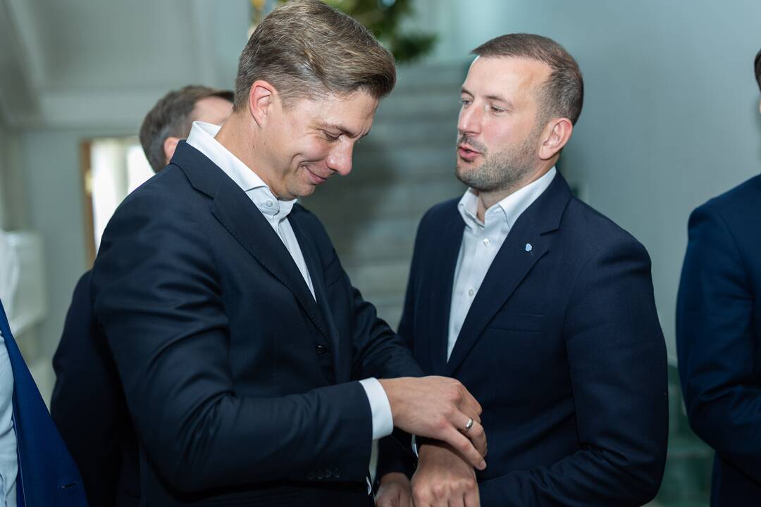 LSDP susitiko su demokratų partija „Vardan Lietuvos“