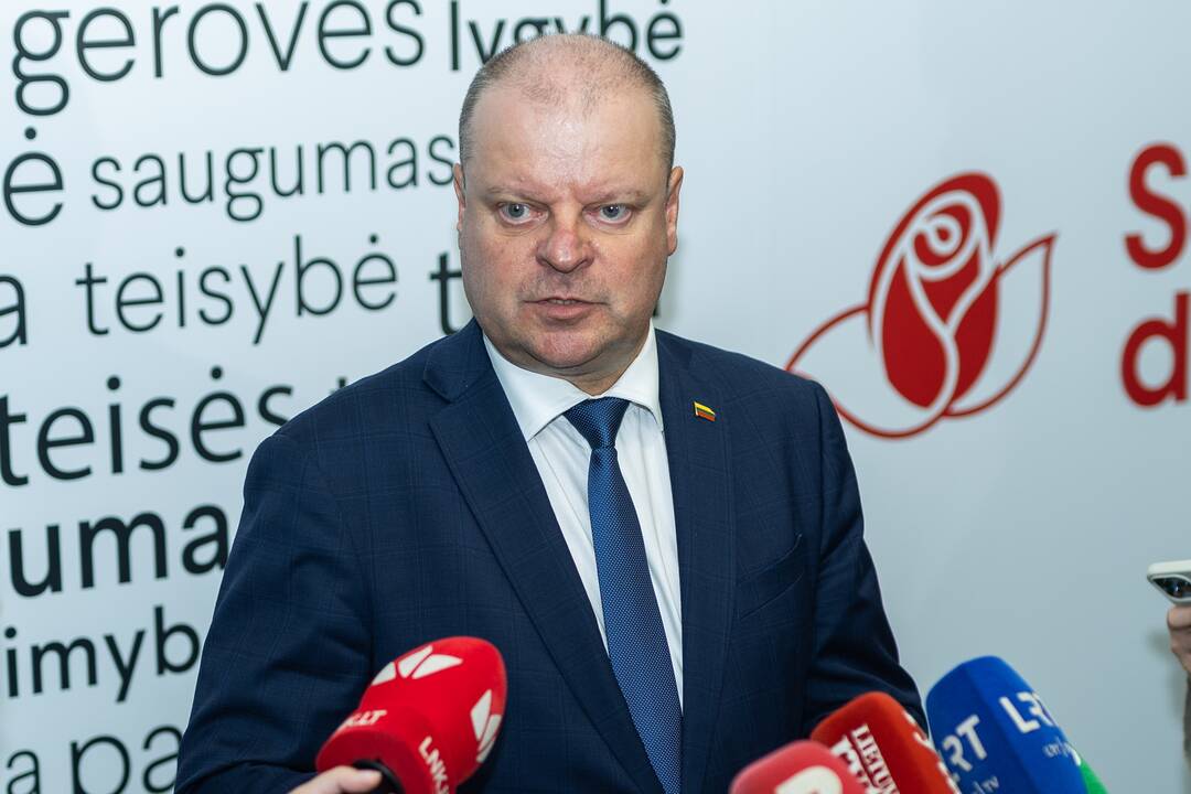 LSDP susitiko su demokratų partija „Vardan Lietuvos“