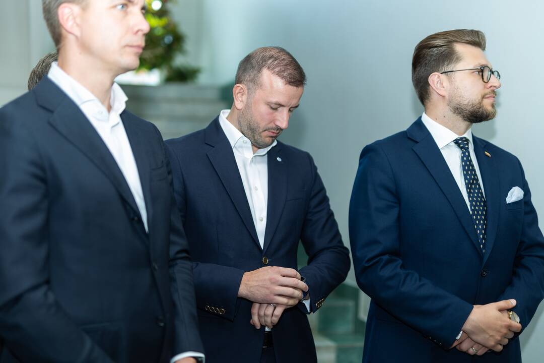 LSDP susitiko su demokratų partija „Vardan Lietuvos“