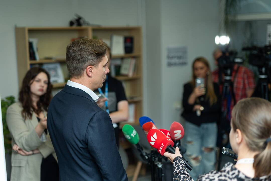 LSDP susitiko su demokratų partija „Vardan Lietuvos“