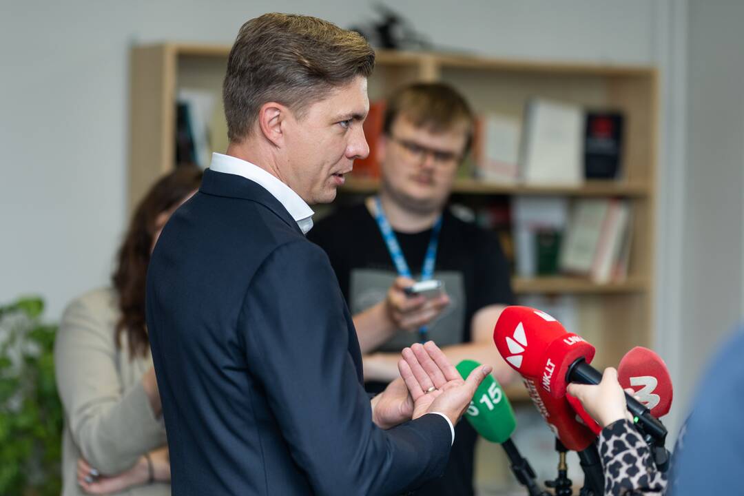 LSDP susitiko su demokratų partija „Vardan Lietuvos“